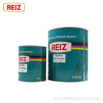 High Performance Basecoat Reiz White Refinish Car Paint